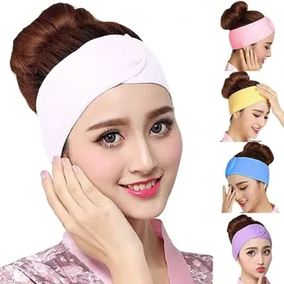 Soft Adjustable Facial Headband (1 Pc)